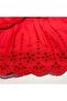Girl's Gilet Dress and Hat - 100% Natural Cotton - Pomegranate Flower - 8