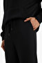 Wide Leg Textured Sweatpants with Pockets E9433Ax25Au - 7