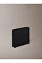 Men's Foil Emboss Ew Bill Fold W Coin Men's Wallet Black Black - 2