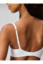 Women's Stylish Design White Bra with Brand Logo, Suitable for Daily Use - 2