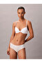 Women's Stylish Design White Bra with Brand Logo, Suitable for Daily Use