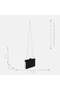 Women's Black Stone Chain Strap Evening Bag - 7