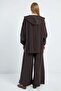 Zippered Hooded 2-Piece Set - 8