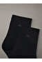 Unisex Brand Logo Black Socks Suitable for Daily Use - 2