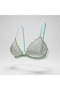 Women's Transparent Tulle Ruffled Unwired Unpadded Bra Bb2083