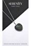 Labradorite Natural Stone Heart Steel Necklace