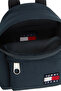 Women's Navy Blue Shoulder Bag with Brand Logo, Suitable for Daily Use - 3