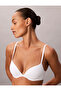 Women's Stylish Design White Bra with Brand Logo, Suitable for Daily Use - 2