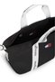Women's Black Handbag with Brand Logo, Suitable for Daily Use - 2