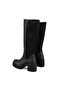 Women's Black Heeled Boots - 6