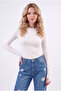 Women's Finger Detailed Long Sleeve Bodysuit - 7