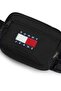 Men's Black Waist Bag with Brand Logo, Suitable for Daily Use - 2