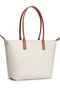 Women's Cream Handbag with Brand Logo, Suitable for Daily Use - 4