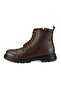Virgina Dark Brown Men's Leather Boots - 3