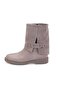 Women's Mink Buckle Accessory Boots - 5