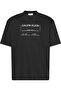 Men's Brand Logo T-Shirt, Suitable for Daily Use, Black