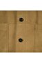Men's Mustard Shirt Collar Nubuck Jacket - 6