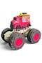 Giant Wheeled Red Monster Truck Toy Truck - Giant Wheeled Mini Truck - 3