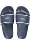 Women's Navy Blue Slippers with Brand Logo, Suitable for Daily Use - 3