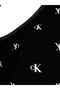 Women's Brand Logo Stylishly Designed Black-White Logo Bra Suitable for Daily Use - 2