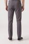 Slim Fit Anthracite Dobby Chino Pants - 3