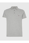 Men's Gray Polo Neck T-Shirt Mw0Mw17771 P01 - 2