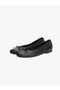 TOE CAP LEATHER BALLERINA - 2