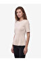 Slim Fit Crew Neck Short Sleeve Peplum Blouse - 2