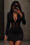 Shirt Collar Zippered Jacket Dress