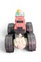 Giant Wheeled Pink Monster Truck Toy Truck - Giant Wheeled Mini Truck - 6
