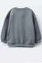 Unisex Kids 3 Thread Fabric Dog Printed Cotton Sweatshirt - 3