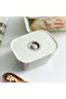 Fika Clik Rectangular Glass Storage Container 470 ml - Beige - 7