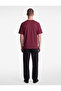 Regular Fit Short-Sleeved Crew Neck Cotton Printed T-Shirt - 3
