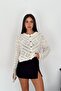 Women's Gold Button Cardigan