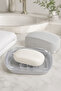 Solid Soap Dispenser with Lid Bathroom Organizer Soap Box and Accessory - 3