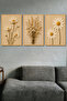 Frame-Looking Daisy Bouquet Painting Set - Wall Decoration for Living Room, Bedroom, Office, Kitchen - 2