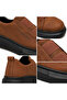 Ba0307 Taba Leather Faux Leather Casual Men's Shoes – Soft Insole - 6