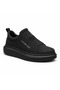 Black Leather Men's Shoes - Comfortable Daily Sports Shoes with Orthopedic Support Ba0307