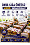 20-Piece School Desk Tablecloth Elastic A-Quality Fabric Stain Resistant