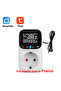 230V 2PCS TUYA WIFI Smart Temperrature Controller Socket With Sensor Smart Thermostat 16A EU Plug Re - 7