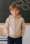 Unisex Çocuk Basic Kapüşonlu Ceket - Bej