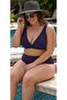 Purple Tight Bikini Plus Size - 4