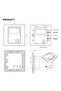 110 - 220VAC 110~240V Wall Mounted Pir Infrared Motion Sensor Switch for LED Light Lamp - 5