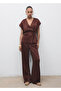 Wrinkled-Effect Double-Breasted Cut-Out Vest - 2