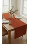 Velvet Textured 40X220 Premium Tile Plain Polyester Table Runner - 2
