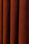 Velvet Textured Premium Brick Color Plain Polyester 6-Piece Seamless Fabric Napkin - 3