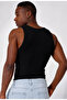 Men's Halter Neck Ribbed Combed Cotton Camisole Tank Top - 2