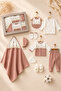 Newborn 10 Piece Hospital Release Baby Set – 100% Cotton Gift Set in Box