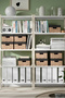 Covered Storage Box Set 4 Piece Set Archive Pantry Box Dd017 - 5