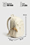 My Polo 8665 Klinkır School Bag Backpack Daily Outing Sports Travel Vacation Cream - 7